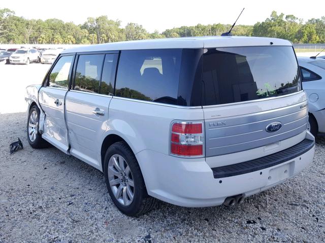 2FMDK53C79BA00907 - 2009 FORD FLEX LIMIT WHITE photo 3