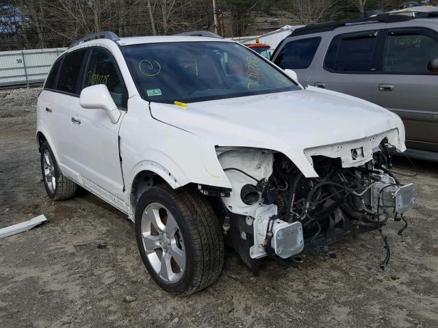 3GNAL3EK8FS518664 - 2015 CHEVROLET CAPTIVA LT WHITE photo 1