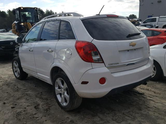 3GNAL3EK8FS518664 - 2015 CHEVROLET CAPTIVA LT WHITE photo 3