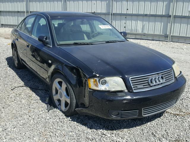 WAULD64B93N014077 - 2003 AUDI A6 2.7T QU BLACK photo 1