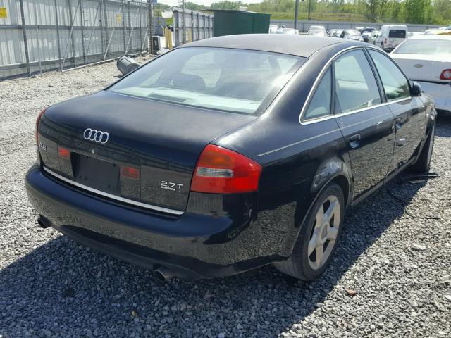 WAULD64B93N014077 - 2003 AUDI A6 2.7T QU BLACK photo 4