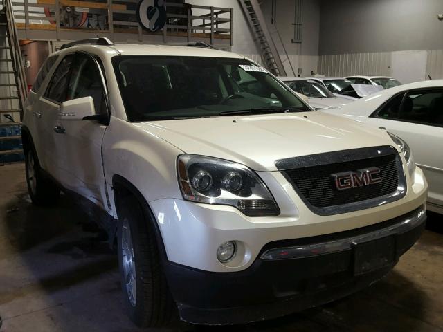 1GKLRMED9AJ128761 - 2010 GMC ACADIA SLT თეთრი ფოტო 1