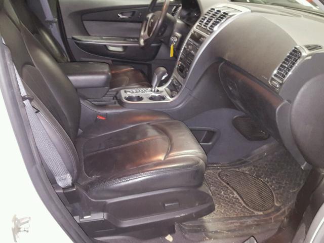 1GKLRMED9AJ128761 - 2010 GMC ACADIA SLT თეთრი ფოტო 5