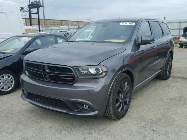 1C4SDHCT6FC222146 - 2015 DODGE DURANGO R/ CHARCOAL photo 2