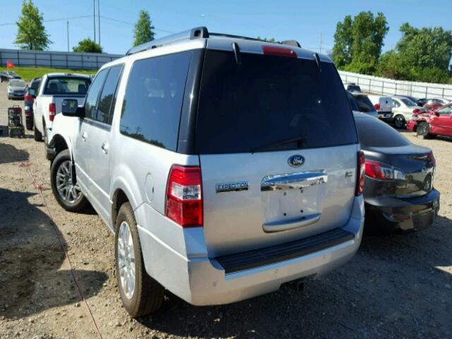 1FMJK2A57CEF54594 - 2012 FORD EXPEDITION SILVER photo 3