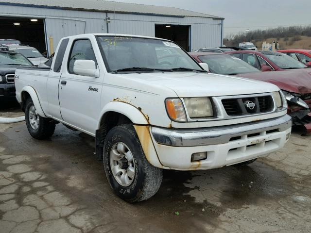 1N6ED26Y8XC342255 - 1999 NISSAN FRONTIER K WHITE photo 1