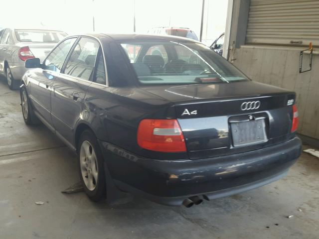 WAUED28D7WA140589 - 1998 AUDI A4 2.8 QUA BLACK photo 3