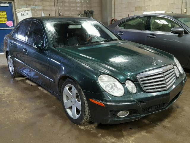 WDBUF72X77B044979 - 2007 MERCEDES-BENZ E 550 GREEN photo 1