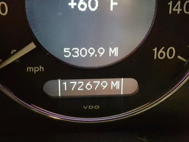 WDBUF72X77B044979 - 2007 MERCEDES-BENZ E 550 GREEN photo 8