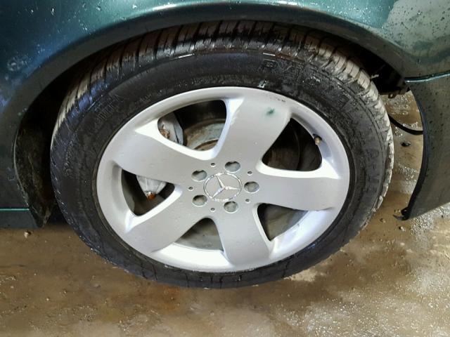 WDBUF72X77B044979 - 2007 MERCEDES-BENZ E 550 GREEN photo 9