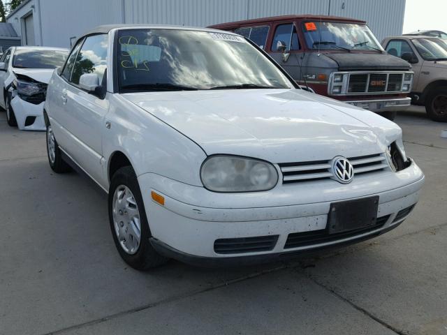 3VWDC21V51M817247 - 2001 VOLKSWAGEN CABRIO GLX 白色 照片 1