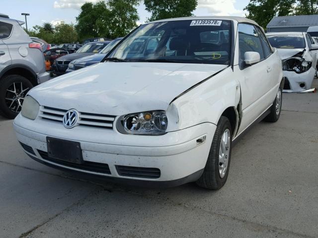 3VWDC21V51M817247 - 2001 VOLKSWAGEN CABRIO GLX 白色 照片 2