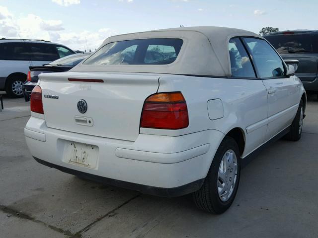 3VWDC21V51M817247 - 2001 VOLKSWAGEN CABRIO GLX 白色 照片 4