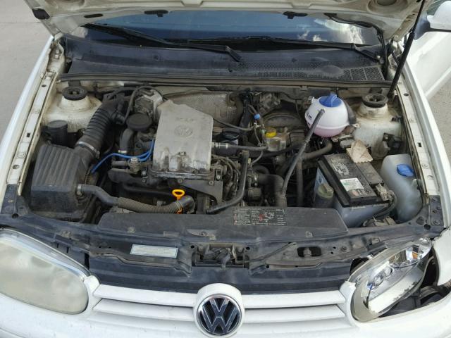 3VWDC21V51M817247 - 2001 VOLKSWAGEN CABRIO GLX 白色 照片 7