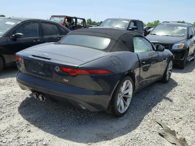 SAJWA6FC7E8K01044 - 2014 JAGUAR F-TYPE S CHARCOAL photo 4