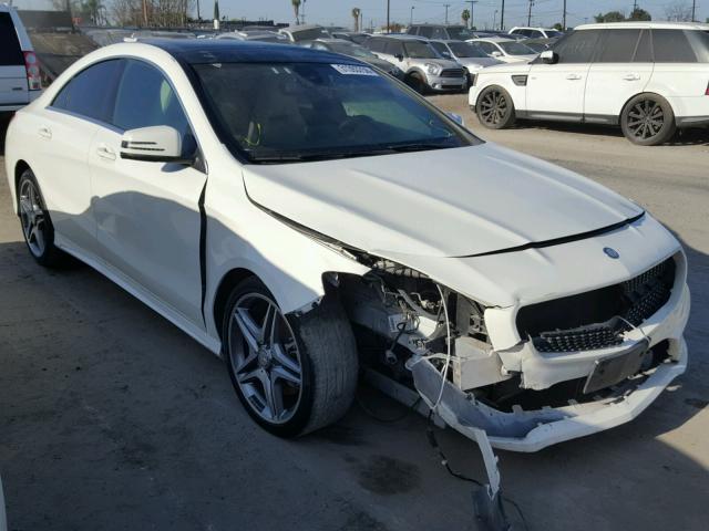 WDDSJ4EB6FN178410 - 2015 MERCEDES-BENZ CLA 250 WHITE photo 1