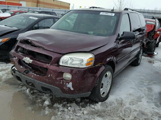1GNDV23107D200129 - 2007 CHEVROLET UPLANDER L 红色 照片 2