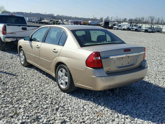 1G1ZT51886F203474 - 2006 CHEVROLET MALIBU LT GOLD photo 3