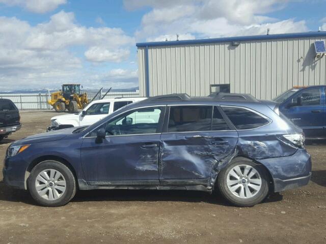 4S4BSACCXH3302741 - 2017 SUBARU OUTBACK 2. BLUE photo 9