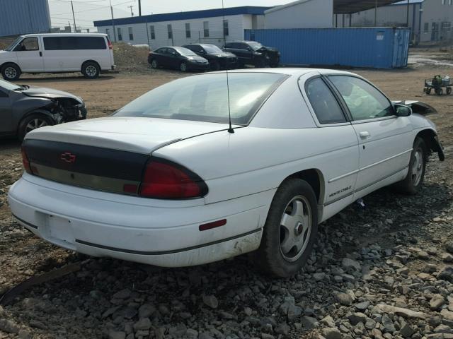 2G1WX12K4X9221507 - 1999 CHEVROLET MONTE CARL WHITE photo 4