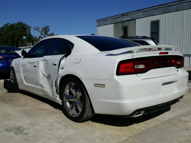 2C3CDXCT0DH717164 - 2013 DODGE CHARGER R/ WHITE photo 3