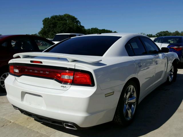 2C3CDXCT0DH717164 - 2013 DODGE CHARGER R/ WHITE photo 4