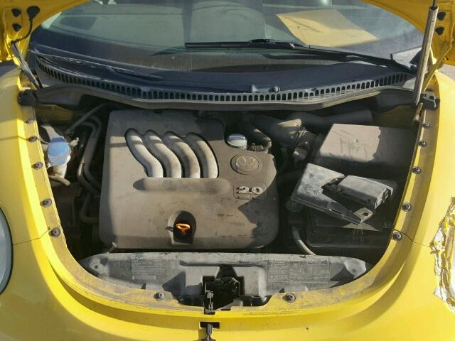 3VWCK21C62M453077 - 2002 VOLKSWAGEN NEW BEETLE 黄色 照片 7