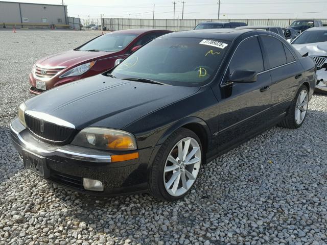 1LNHM87A2YY755065 - 2000 LINCOLN LS BLACK photo 2