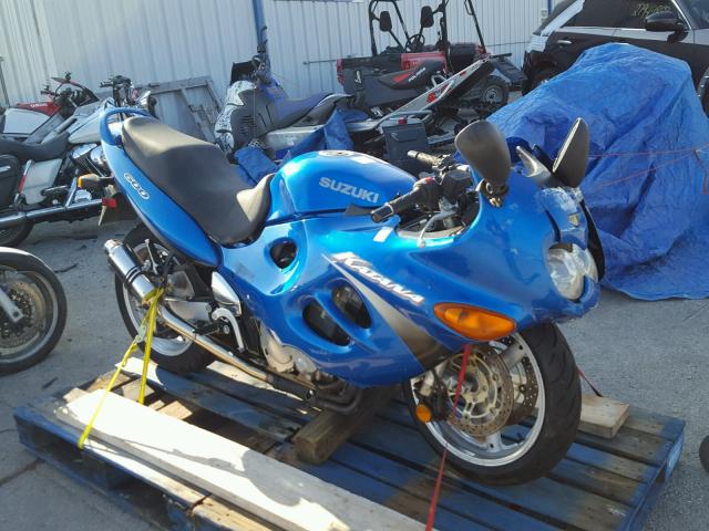 JS1GN79A1Y2101689 - 2000 SUZUKI GSX600 F BLUE photo 1