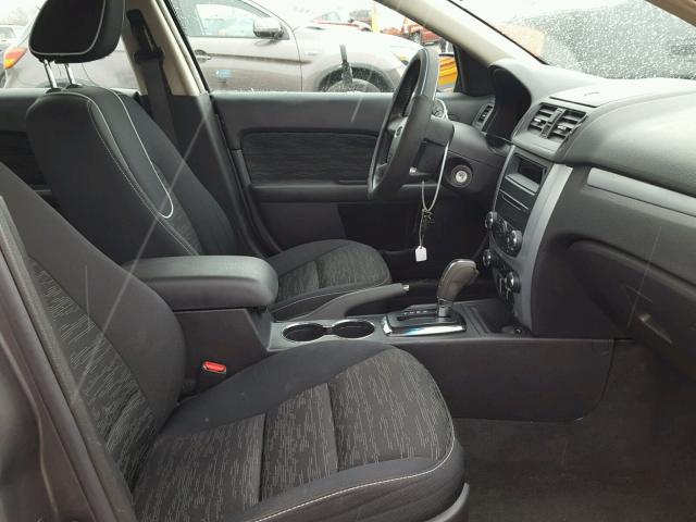 3FAHP0HA8AR205830 - 2010 FORD FUSION SE GRAY photo 5