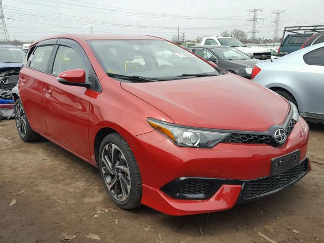 JTNKARJE0GJ517724 - 2016 TOYOTA SCION IM RED photo 1