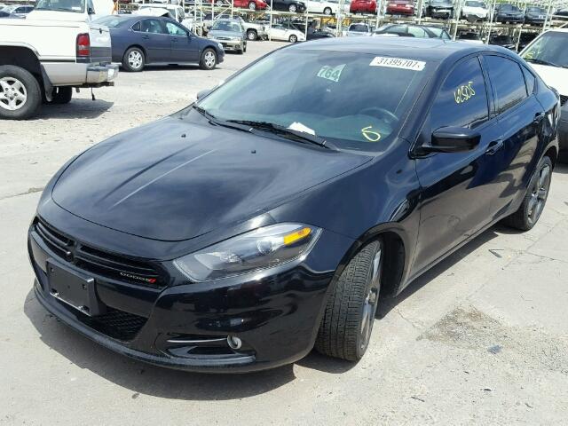 1C3CDFBA8DD321801 - 2013 DODGE DART SXT BLACK photo 2