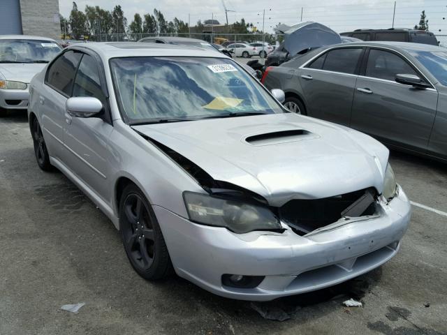 4S3BL676X54206634 - 2005 SUBARU LEGACY GT SILVER photo 1