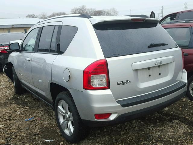 1J4NT1FA2BD171213 - 2011 JEEP COMPASS SP SILVER photo 3