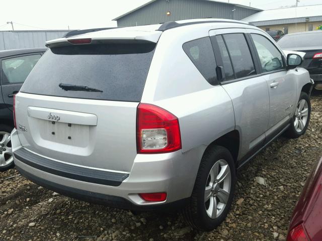 1J4NT1FA2BD171213 - 2011 JEEP COMPASS SP SILVER photo 4