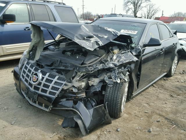 1G6DC5E59C0146320 - 2012 CADILLAC CTS BLACK photo 2