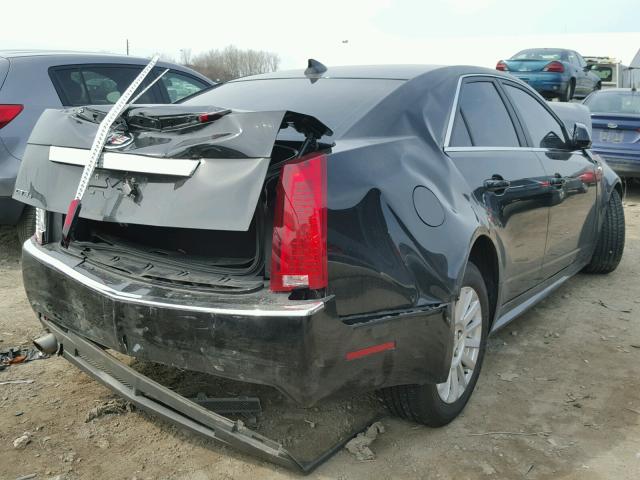 1G6DC5E59C0146320 - 2012 CADILLAC CTS BLACK photo 4