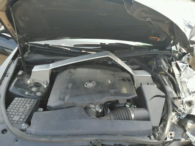 1G6DC5E59C0146320 - 2012 CADILLAC CTS BLACK photo 7