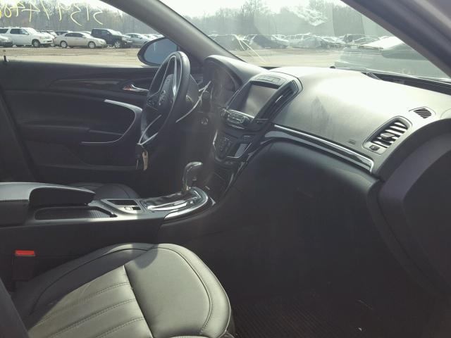 2G4GM5EX0H9165971 - 2017 BUICK REGAL SILVER photo 5