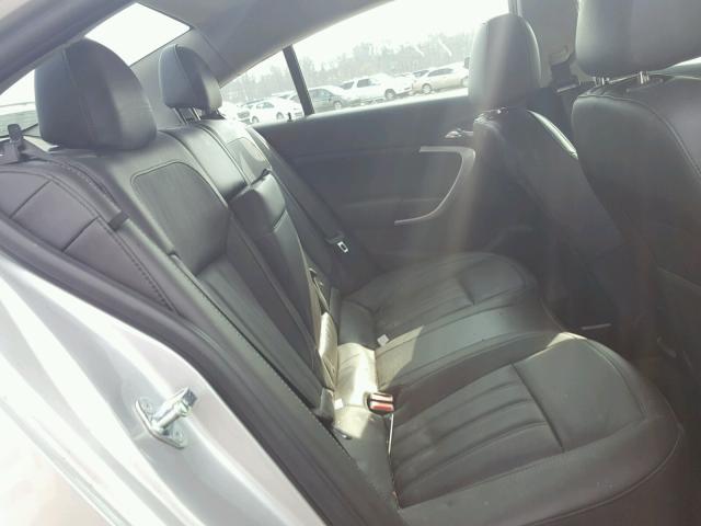 2G4GM5EX0H9165971 - 2017 BUICK REGAL SILVER photo 6