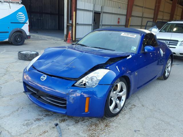 JN1AZ36A86M455680 - 2006 NISSAN 350Z ROADS BLUE photo 2