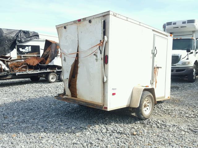5WKBE1018F1032636 - 2015 UTILITY TRAILER WHITE photo 6