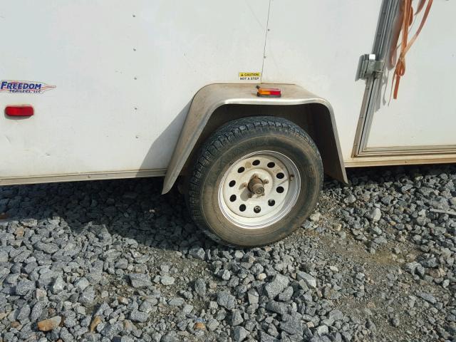 5WKBE1018F1032636 - 2015 UTILITY TRAILER WHITE photo 7