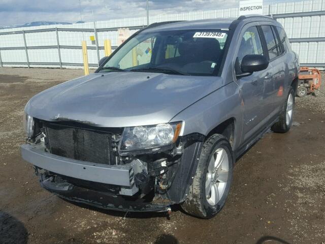 1C4NJDBB0GD780741 - 2016 JEEP COMPASS SP SILVER photo 2