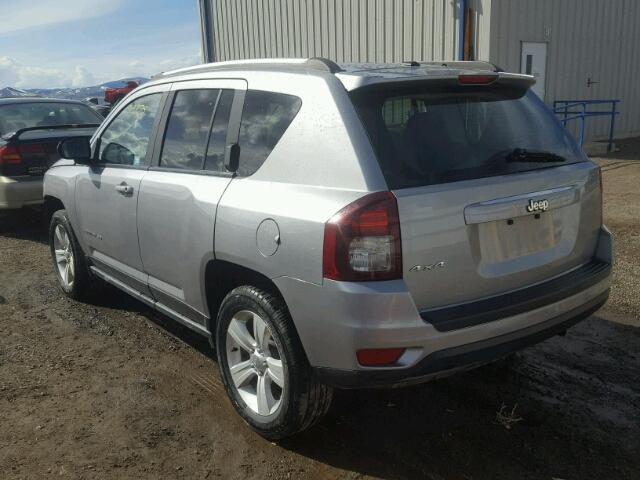 1C4NJDBB0GD780741 - 2016 JEEP COMPASS SP SILVER photo 3
