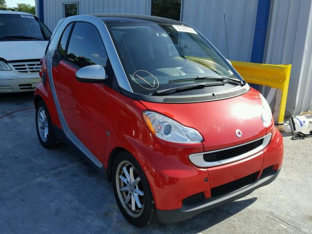 WMEEJ31X68K100668 - 2008 SMART FORTWO PUR ORANGE photo 1