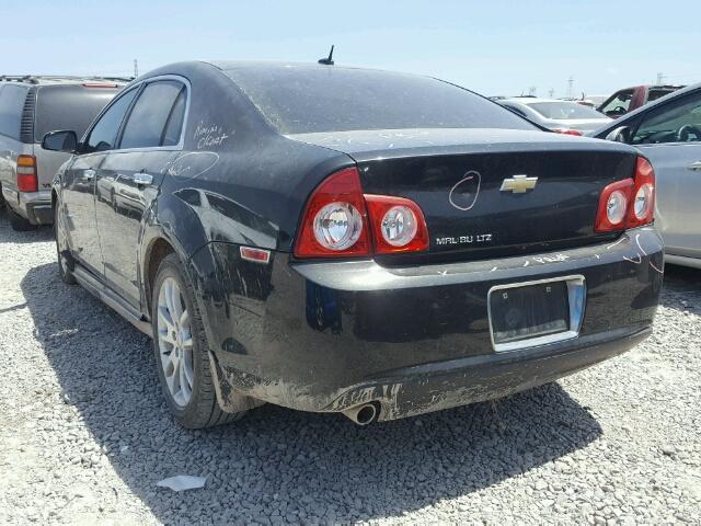1G1ZE5E19BF213593 - 2011 CHEVROLET MALIBU LTZ 黑色 照片 3