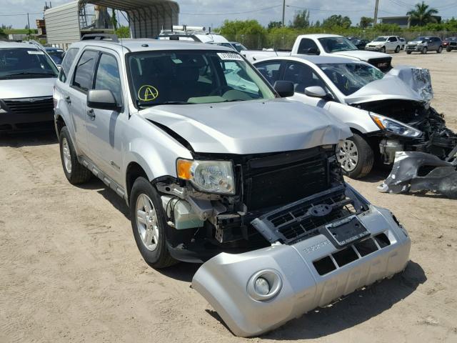 1FMCU49399KB41149 - 2009 FORD ESCAPE HYB SILVER photo 1