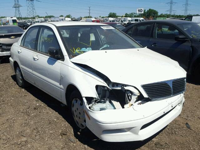 JA3AJ26E62U075442 - 2002 MITSUBISHI LANCER ES WHITE photo 1