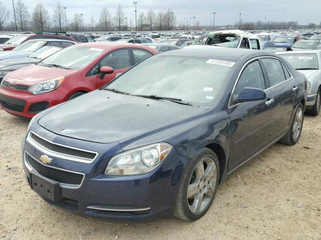 1G1ZC5E09CF241277 - 2012 CHEVROLET MALIBU 1LT 蓝色 照片 2